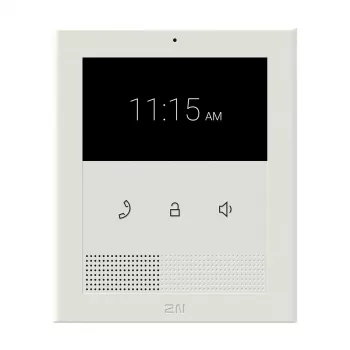 Video-Türsprechanlage Innenstation 2N Clip 10,9 cm (4,3 Zoll) LCD, 480×272, Touch, Weiß, Gigabit Ethernet, DC/PoE