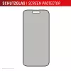 Displex Sichtschutz-Displayschutzfolie (10H) für Apple iPhone 16, Eco-Montagerahmen, Blickschutzfilter