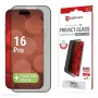 Displex Sichtschutz-Displayschutzfolie (10H) für Apple iPhone 16 Pro, Eco-Montagerahmen, Sichtschutzfilter