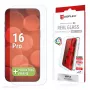 Displex Displayschutz + Hülle für Apple iPhone 16 Pro, Eco Montagerahmen, kratzfest