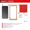 Displex Privacy Screen Protector (10H) für Apple iPhone 16 Plus, Eco Montagerahmen, Blickschutzfilter