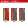 Displex Displayschutzfolie + Hülle für Samsung Galaxy A55 5G, Eco-Montagerahmen, kratzfest