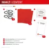 Displex Full Cover Kameraobjektivglas iPhone 16 Pro/16 Pro Max, 10H, vollständiger Kameraschutz, Schnellmontage, 2er-Pack