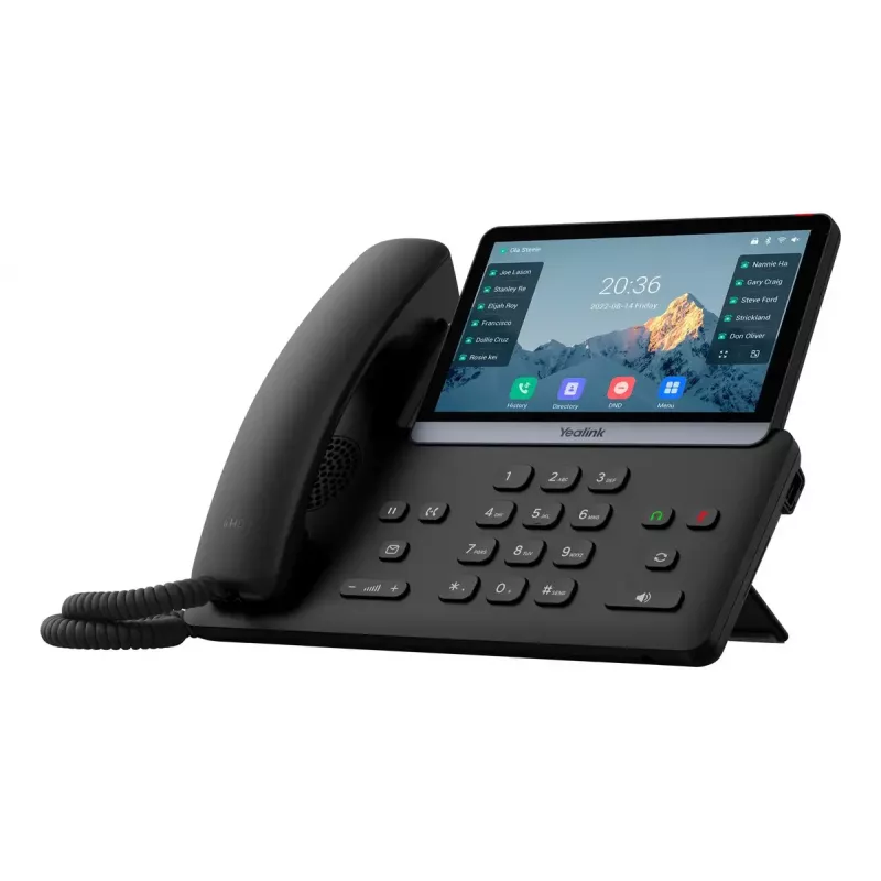 IP-Telefon Yealink SIP-T77U 7-Zoll-Touchscreen, HD-Audio, SIP-Deskphone
