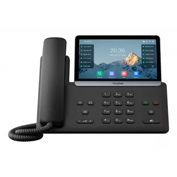 IP-Telefon Yealink SIP-T77U 7-Zoll-Touchscreen, HD-Audio, SIP-Deskphone