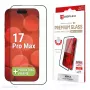 Displex Premium Screen Protector (Full Cover, 10H) für Apple iPhone 17 Pro Max, Eco Montagerahmen, Full Cover