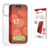 Displex Displayschutzfolie + Hülle für Apple iPhone 17, Eco Montagerahmen, kratzfest