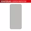 Displex Displayschutzfolie (10H) für Samsung Galaxy S24/S25, Eco Montagerahmen, Sichtschutzfilter