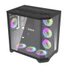 Computergehäuse Darkflash FT418 PRO, ATX, Schwarz