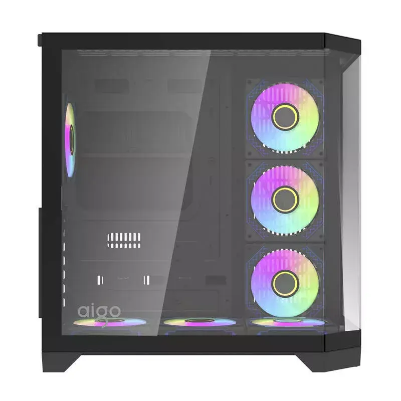 Computergehäuse Darkflash FT418 PRO, ATX, Schwarz