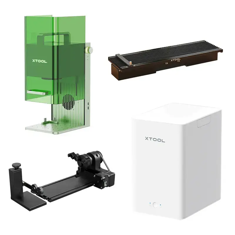 Lasergravur- und Schneidemaschine xTool F1 Deluxe-Kit — 2-in-1 Gravur- und Schneidsystem