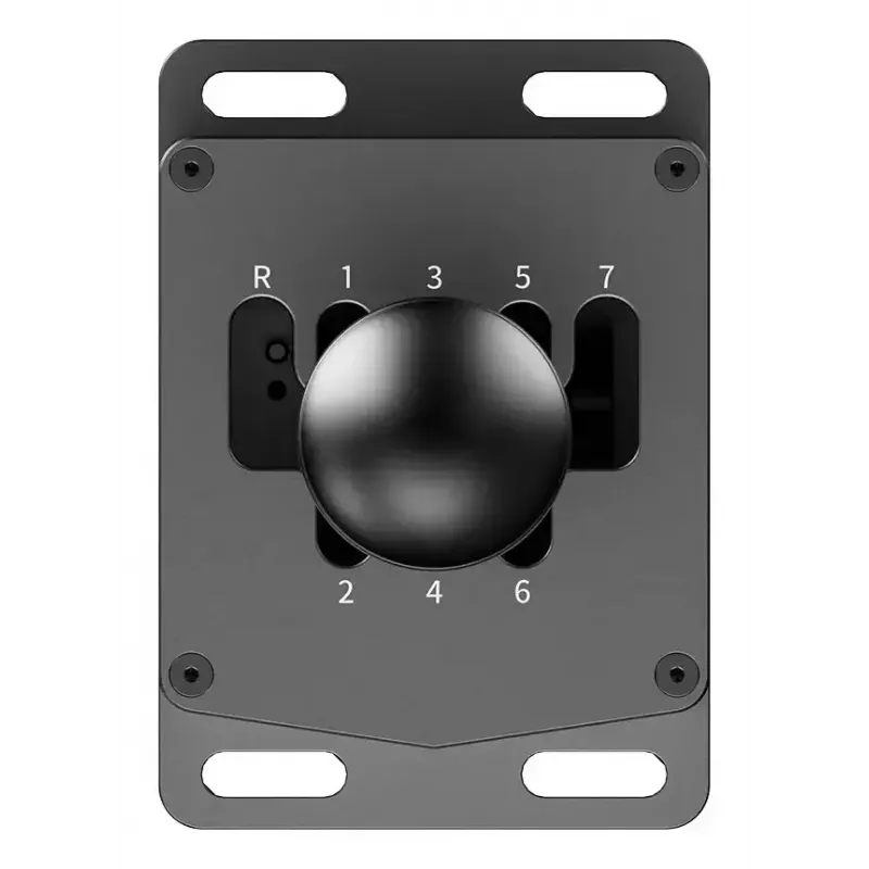 Racing-Schalthebel MOZA HGP Shifter — Aluminium, schwarz, 100×143×241 mm, USB-A auf USB-B