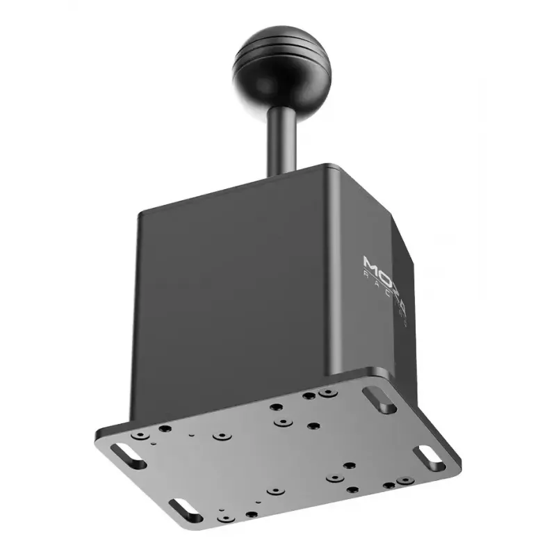 Racing-Schalthebel MOZA HGP Shifter — Aluminium, schwarz, 100×143×241 mm, USB-A auf USB-B