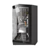 PC-Gehäuse Darkflash DY470 Full Tower — Schwarz, SPCC, unterstützt ITX/ATX, HDD 3,5 Zoll/2,5 Zoll, 1x 120 mm hinten, 120 mm Seitenlüfter
