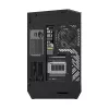 PC-Gehäuse Darkflash DY470 Full Tower — Schwarz, SPCC, unterstützt ITX/ATX, HDD 3,5 Zoll/2,5 Zoll, 1x 120 mm hinten, 120 mm Seitenlüfter