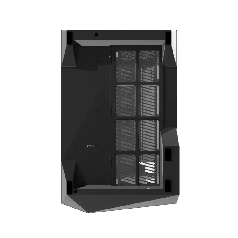 PC-Gehäuse Darkflash DY470 Full Tower — Schwarz, SPCC, unterstützt ITX/ATX, HDD 3,5 Zoll/2,5 Zoll, 1x 120 mm hinten, 120 mm Seitenlüfter