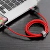 Lightning-Kabel Baseus CALKLF-A09 0,5 m Rot