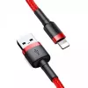 Lightning-Kabel Baseus CALKLF-A09 0,5 m Rot