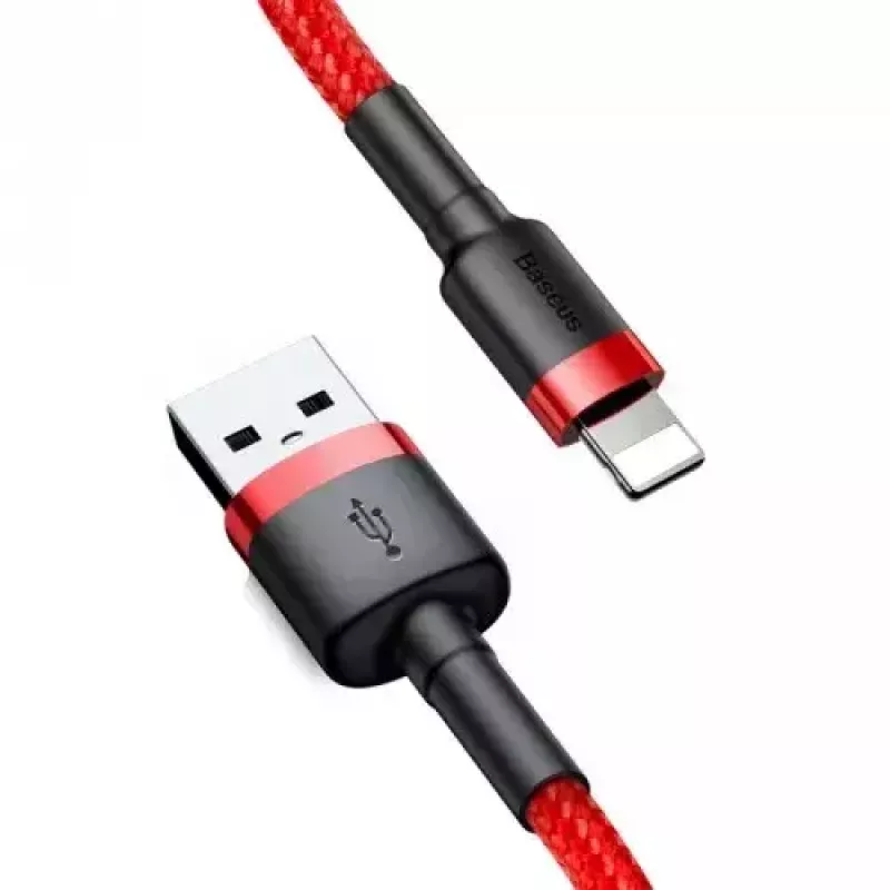 Lightning-Kabel Baseus CALKLF-A09 0,5 m Rot
