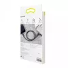 USB-A-auf-Lightning-Kabel Baseus CALKLF-C19 2 m – Aluminiumgehäuse, 1,5 A, schwarz/rot