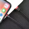 USB-A-auf-Lightning-Kabel Baseus CALKLF-C19 2 m – Aluminiumgehäuse, 1,5 A, schwarz/rot