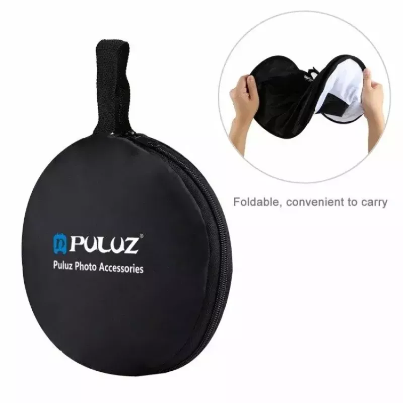 Softbox-Diffusor Puluz PU5145 45 cm rund leicht für Fotobeleuchtung