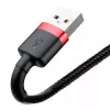 Lightning-Kabel Baseus CALKLF-A19 0,5 m Schwarz