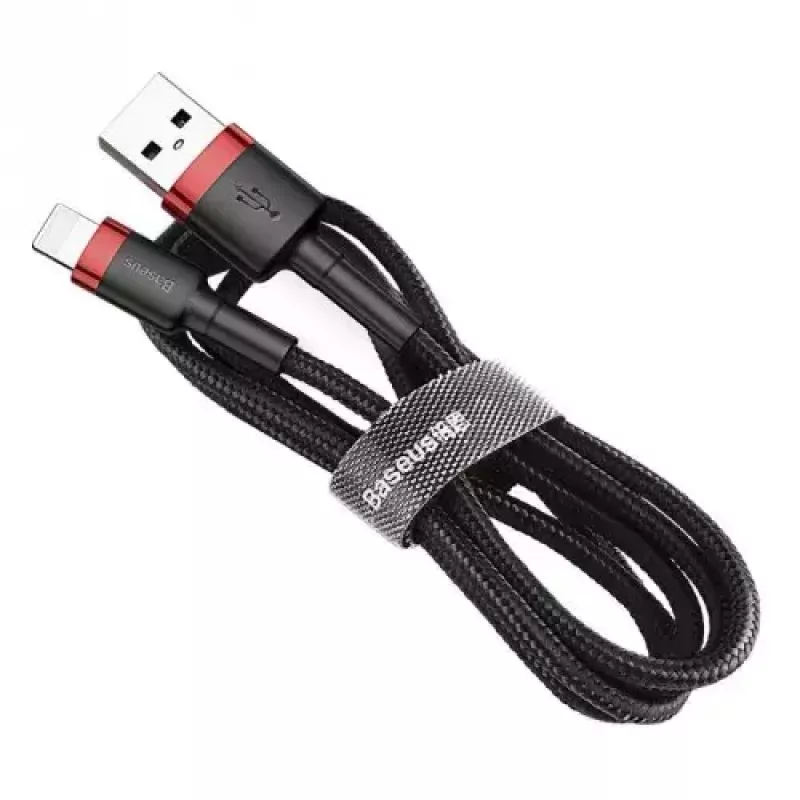 Lightning-Kabel Baseus CALKLF-A19 0,5 m Schwarz