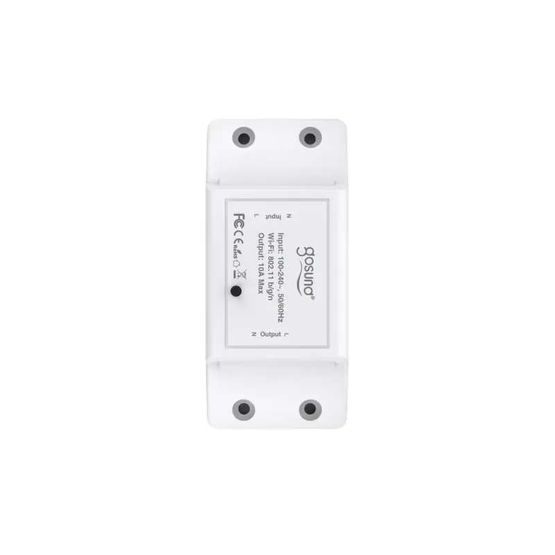 Smart-Steckdose Gosund SW3 — Wi‑Fi 2,4 GHz, kabelloser Smart-Ausgang, weiß