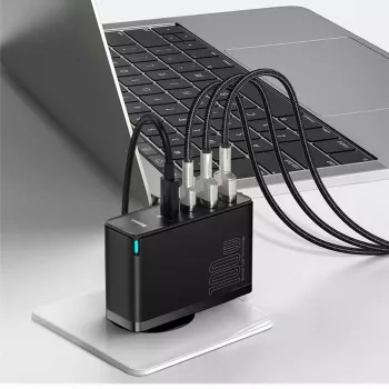 Ladegerät Baseus GaN2 4 Ports Schnellladegerät 100W