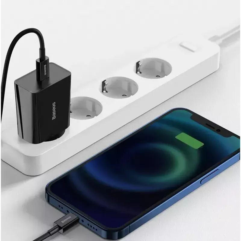 Ladegerät Baseus Speed Mini Smartphone Schwarz