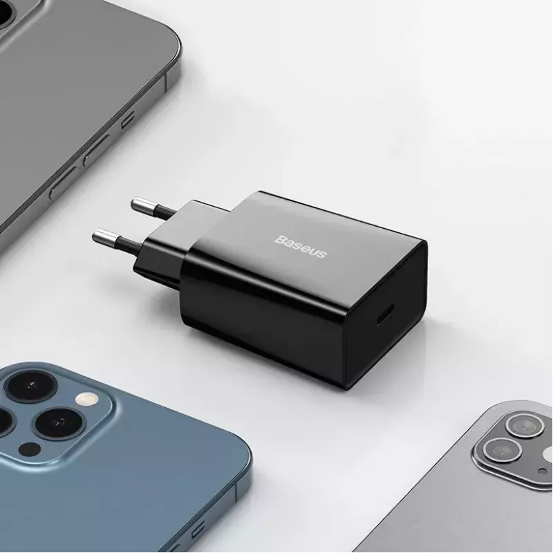 Ladegerät Baseus Speed Mini Smartphone Schwarz