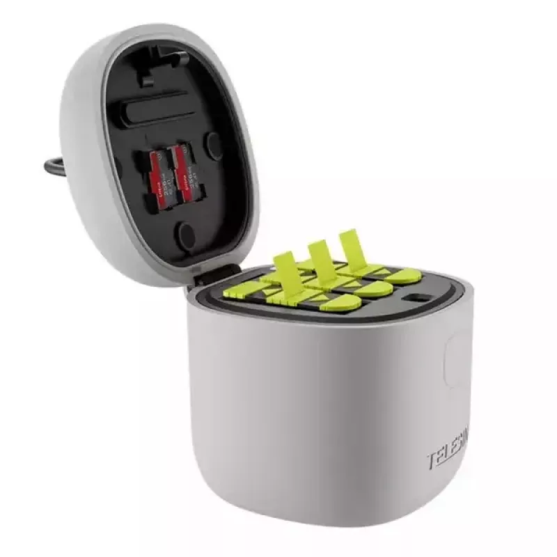 Batterieladegerät TELESIN Allin BOX für Action-Sportkamera