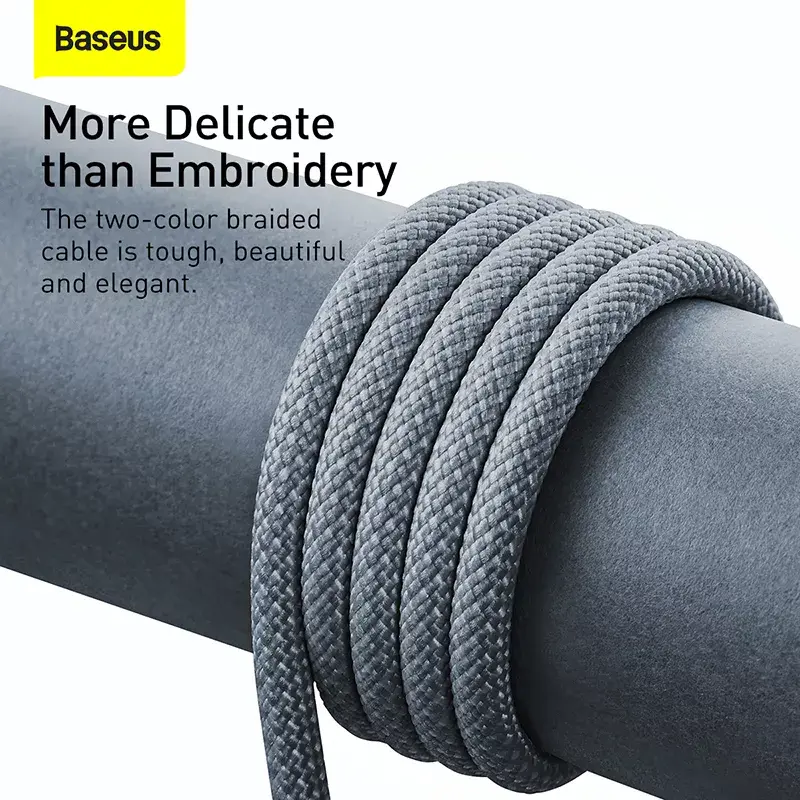 Baseus Dynamic 2m Grau Lightning auf USB-A Kabel