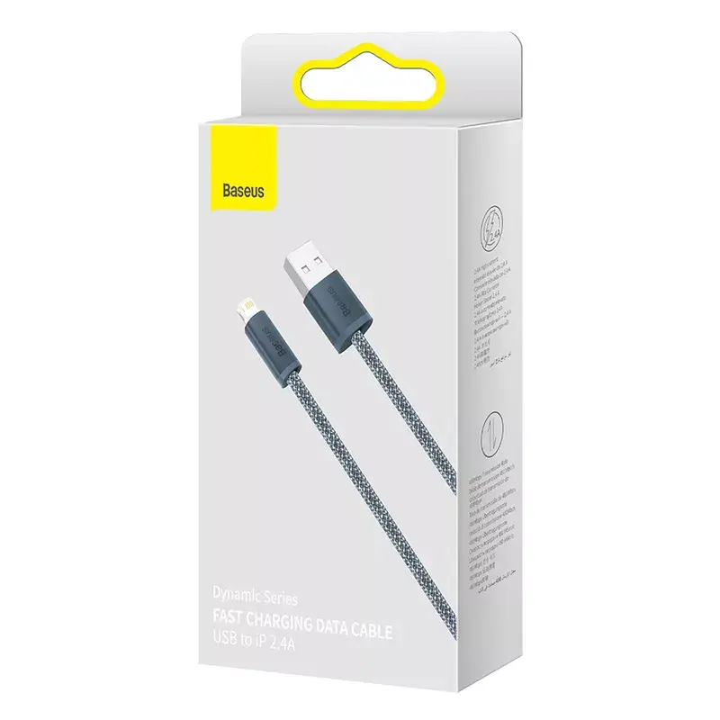 Baseus Dynamic 2m Grau Lightning auf USB-A Kabel