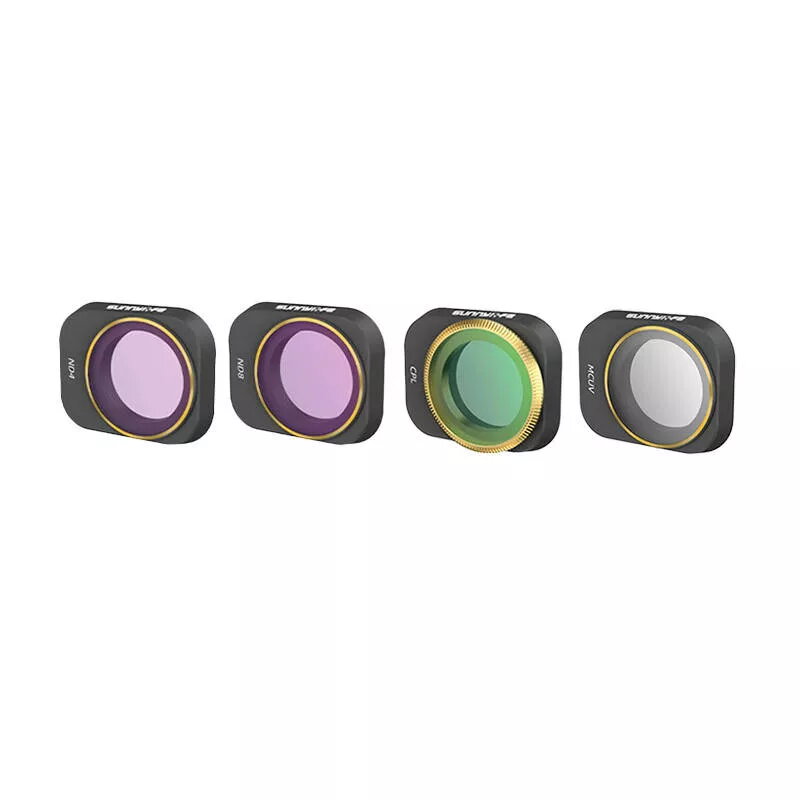 Filterset Sunnylife für DJI Mini 3 Pro – UV, CPL, ND4, ND8 (4er-Set)