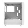 Computer case Darkflash DK351 WHITE Midi Tower, Micro ATX/ATX/ITX, temperaturgehärtetes Glas, weiß, 200×390×450 mm