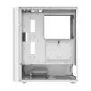 Computer case Darkflash DK351 WHITE Midi Tower, Micro ATX/ATX/ITX, temperaturgehärtetes Glas, weiß, 200×390×450 mm