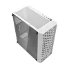 Computer case Darkflash DK351 WHITE Midi Tower, Micro ATX/ATX/ITX, temperaturgehärtetes Glas, weiß, 200×390×450 mm