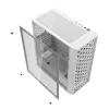 Computer case Darkflash DK351 WHITE Midi Tower, Micro ATX/ATX/ITX, temperaturgehärtetes Glas, weiß, 200×390×450 mm