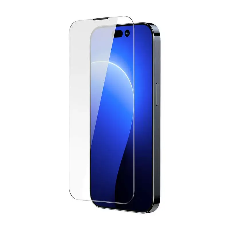 Gehärtete Glas-Displayschutzfolie Baseus Crystal für iPhone 14 Pro 0,3 mm, staubdicht, 2 Stück