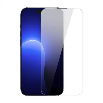 Gehärtete Glas-Displayschutzfolie Baseus Crystal für iPhone 14 Pro 0,3 mm, staubdicht, 2 Stück