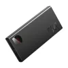 Baseus Powerbank Adaman Metal, Lithium-Ionen 10000mAh, 2xUSB, USB-C, Lightning, MicroUSB 22,5W (Schwarz)