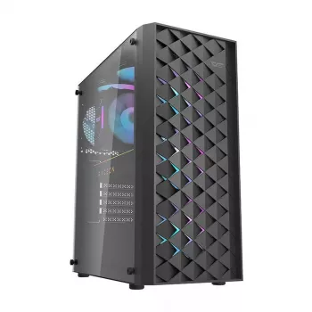 Darkflash DK351 Computergehäuse, ATX, schwarz
