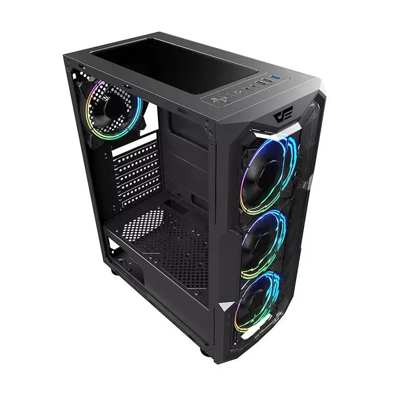 Computergehäuse Darkflash Aquarius Acrylic ATX Schwarz