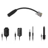 Sonoff AL010 Adapter Klinke auf RJ9 für Sensoren – Audio-/Telefon-Klinkenstecker auf RJ9-Buchse