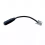 Sonoff AL010 Adapter Klinke auf RJ9 für Sensoren – Audio-/Telefon-Klinkenstecker auf RJ9-Buchse