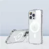 Schützende transparente magnetische Hülle Joyroom JR-14H5 für iPhone 14 MagSafe mit Magnetring, klare Schale