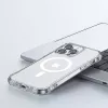 Schützende transparente magnetische Hülle Joyroom JR-14H5 für iPhone 14 MagSafe mit Magnetring, klare Schale