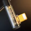 USB-A auf Lightning abgewinkeltes Kabel Joyroom S-UL012A6 1,2 m, schwarz